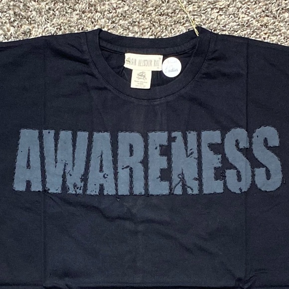 Awareness Statement Tee by Sir Alistair Rai Sz Med - Picture 3 of 9